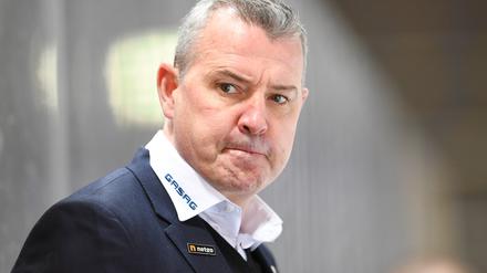 Keine Angst um seinen Job. Eisbären-Trainer Serge Aubin.