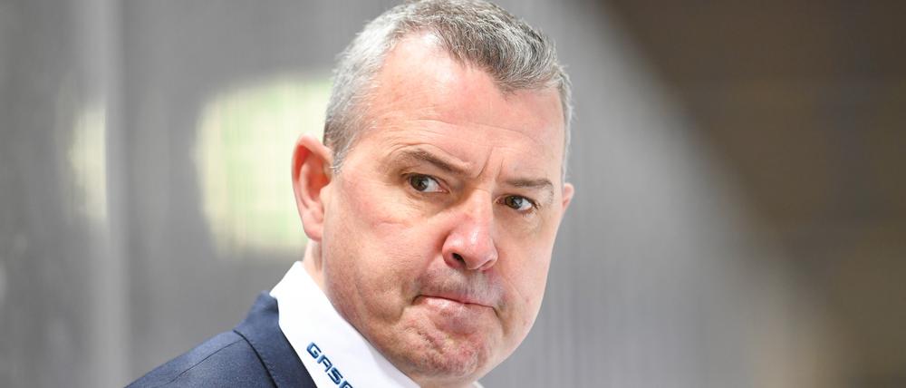 Keine Angst um seinen Job. Eisbären-Trainer Serge Aubin.