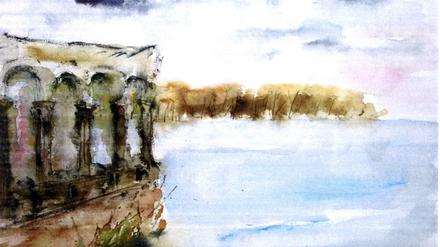 Der Sacrower See ist mit 36 Metern Tiefe einer der tiefsten Seen Brandenburgs. Er inspirierte Friedrich de la Motte Fouquet zu seiner „Undine“, den Maler Hans-Jürgen Gaudeck zu zahlreichen Aquarellen.