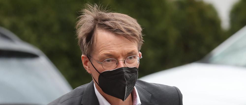 Karl Lauterbach ist im Team Vorsicht.