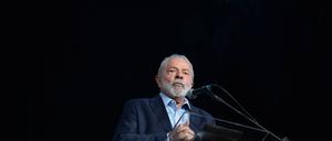 Der künftige brasilianische Präsident, Luiz Incio Lula da Silva. 