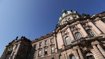 Das Potsdamer Rathaus in der Friedrich-Ebert-Straße.