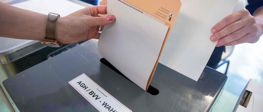 Abgeordnetenhaus und Bezirksverordnetenversammlungen wurden noch einmal gewählt.