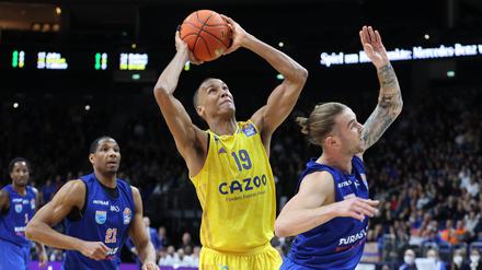 Louis Olinde setzte sich im letzten Heimspiel des Jahres mit Alba gegen den MBC durch.