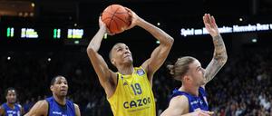 Louis Olinde setzte sich im letzten Heimspiel des Jahres mit Alba gegen den MBC durch. 