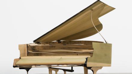Im früheren Leben ein echter Flügel: Benjamin Houlihans „skinny grand piano“ (2015). Foto: Hye-Mi Kim