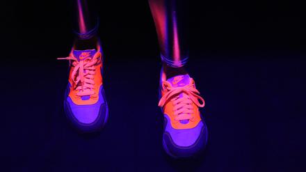 Es darf auch knallig sein, aber Hauptsache der Schuh ist bequem.