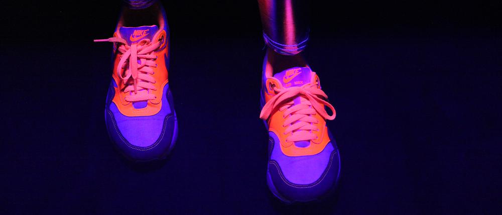 Es darf auch knallig sein, aber Hauptsache der Schuh ist bequem.