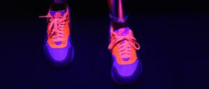 Es darf auch knallig sein, aber Hauptsache der Schuh ist bequem.