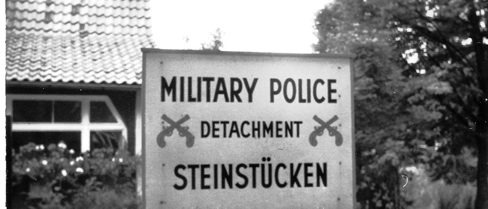Im Amerikanischen Sektor. Die West-Berliner Exklave Steinstücken.