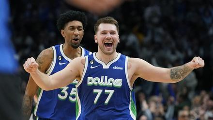 Luka Doncic zeigte gegen die Knicks eine der besten Leistungen in der langen Geschichte der NBA.