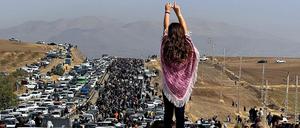 Proteste nach dem Tod von Mahsa Amini in Saqqez am 26. Oktober 2022