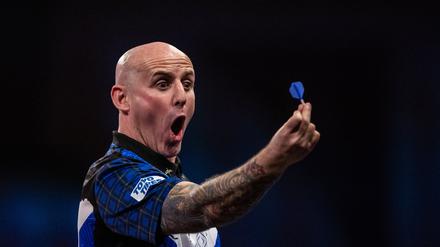 Alan Soutar ist der sicherlich ungewöhnlichste im Turnier verbliebene Spieler.