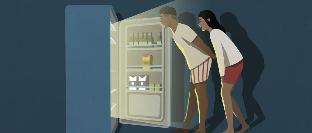 Das sogenannte homöostatische System soll dafür sorgen, dass Hunger und Sättigung im Gleichgewicht bleiben.