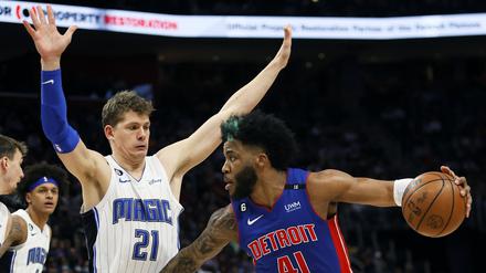 Moritz Wagner (links) erlebte einen Abend zum Vergessen.