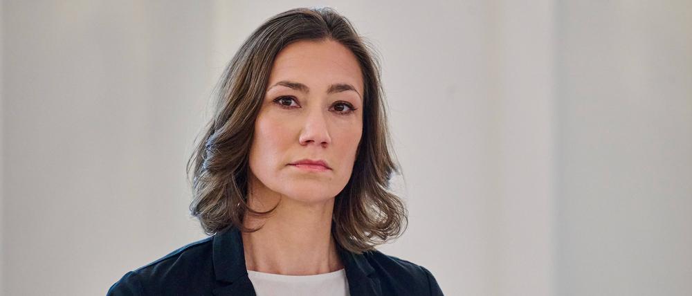 Anne Spiegel nach ihrem Rücktritt im April 2022.