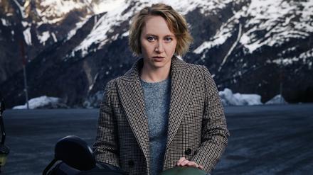 Alpenthriller „Totenfrau“: Anna Maria Mühe als Bestatterin Brünhilde Blum. 