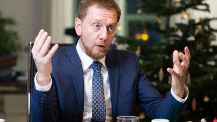 Sachsens Ministerpräsident (und ehemaliger Wissenschaftspolitiker) Michael Kretschmer (CDU).