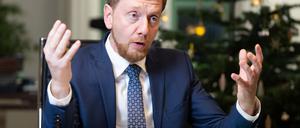 Sachsens Ministerpräsident (und ehemaliger Wissenschaftspolitiker) Michael Kretschmer (CDU).