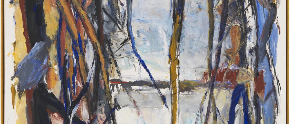  „Hofteich“ (1975) von Georg Baselitz wurde wurde im Dezember im Münchner Auktionshaus Ketterer Kunst für 1.045.000 Mio. Euro versteigert