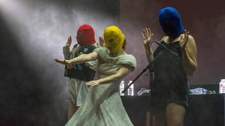Die unerschrockene Band Pussy Riot.