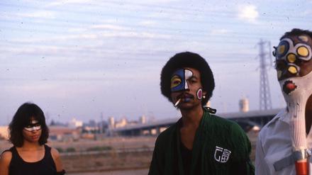 Performance von Ulysses Jenkins „Without Your Interpretation rehearsal documentation“, 1984.