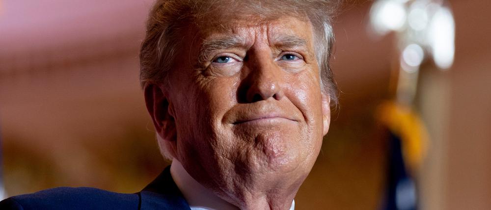 Der ehemalige US-Präsident Donald Trump.