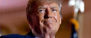 Der ehemalige US-Präsident Donald Trump.