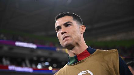 Cristiano Ronaldo bei der Fußball-WM in Katar.