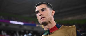 Cristiano Ronaldo bei der Fußball-WM in Katar.