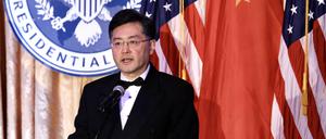 Qin Gang machte in den USA Chinas Position immer wieder öffentlich deutlich.