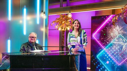 Feierbiester! Janna Falkenstein und Heinz Rudolf Kunze begrüßen das RBB-Publikum am Freitag und am Samstag zum Jahreswechsel..