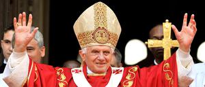 Papst Benedikt bei einem Besuch 2010 in London.