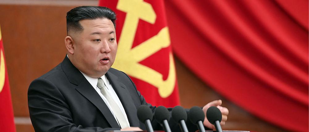 Nordkoreas Machthaber Kim Jong Un.