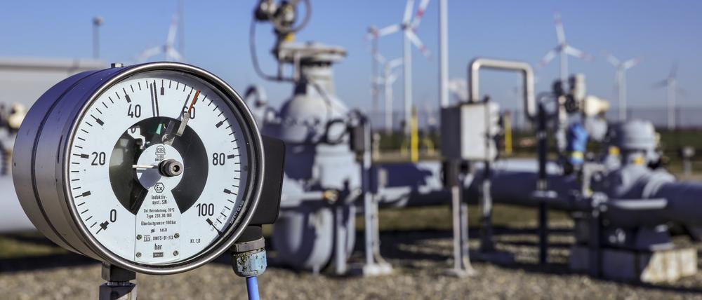 Untergrund-Gasspeicher in Sachsen-Anhalt: Vor Beginn des Winters sind die Füllstände hoch.