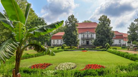 Das Schloss Wiepersdorf.