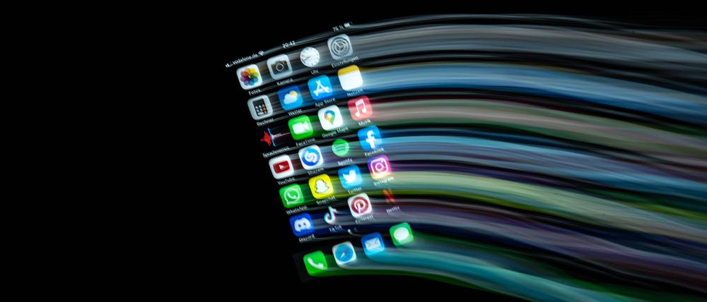 Apps auf einem iPhone.