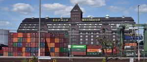 Das Gebäude der Behala am Westhafen.