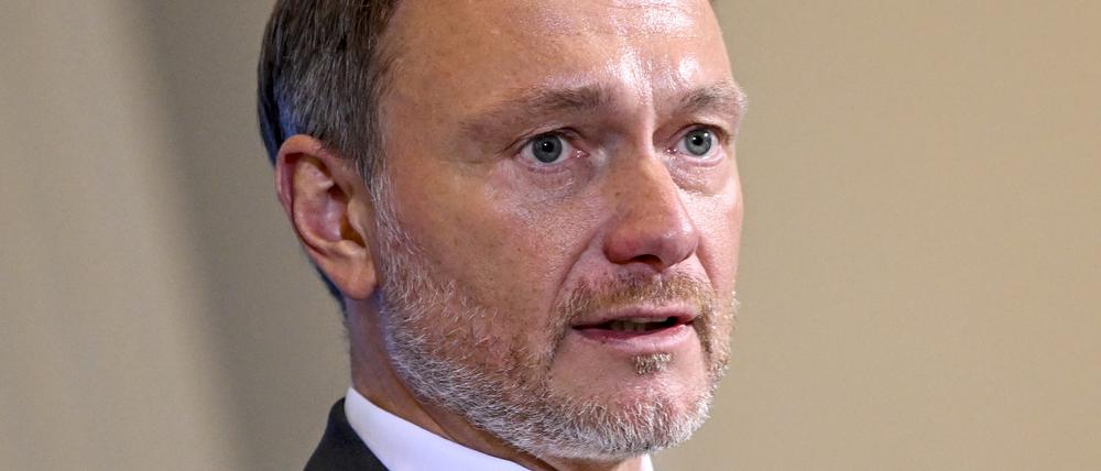 Bundesfinanzminister Christian Lindner (FDP).