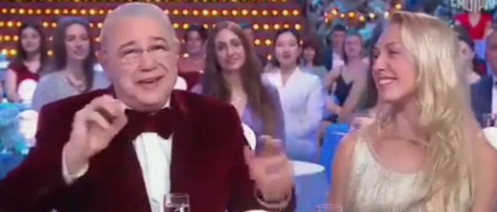 Neujahrssendung im russischen Fernsehen