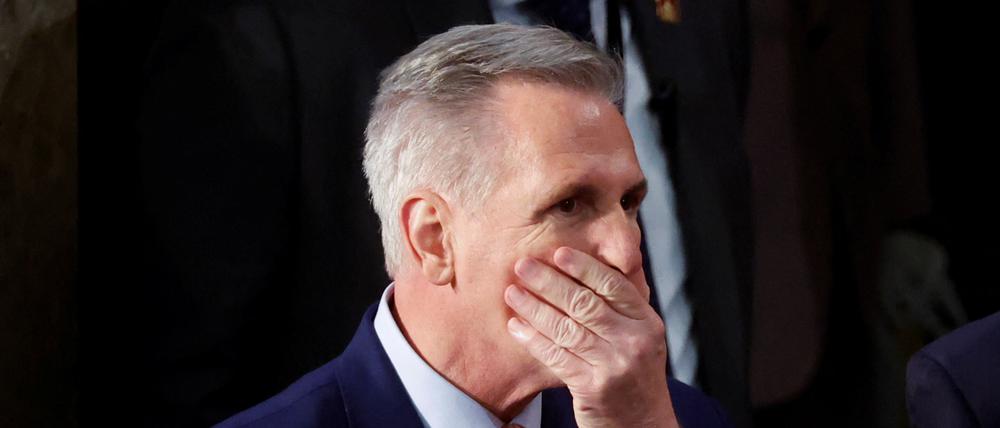 Kevin McCarthy ist erstaunt über die Ergebnisse.
