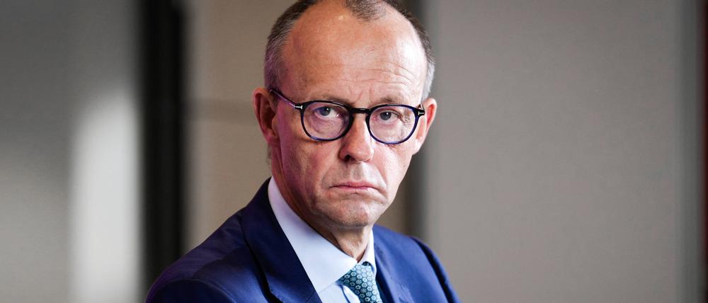 Der CDU-Vorsitzende Friedrich Merz