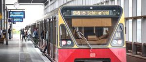 S-Bahn Zug der Berliner S-Bahn