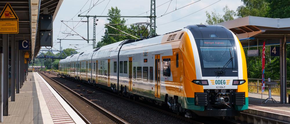 Betroffen ist die Linie des RE1 von Magdeburg über Berlin nach Frankfurt (Oder).