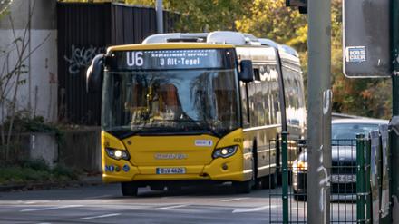 Schienenersatzverkehr in Reinickendorf