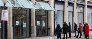 Karstadt-Filiale in der Brandenburger Straße in Potsdam. 