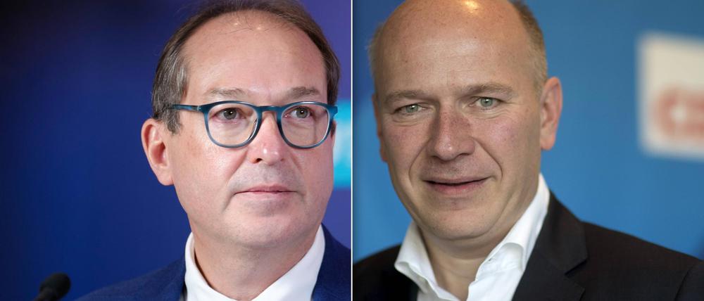 Kai Wegner und Alexander Dobrindt.