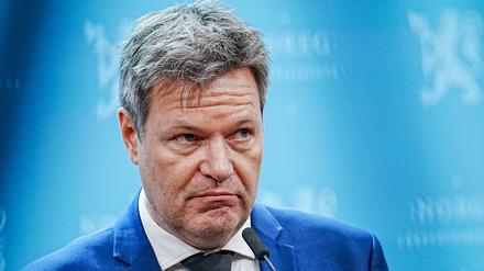 Robert Habeck (Bündnis 90/Die Grünen), Bundesminister für Wirtschaft und Klimaschutz.