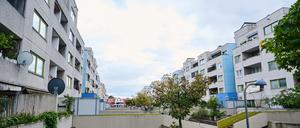 Die Hight-Deck-Siedlung in Berlin-Neukölln.