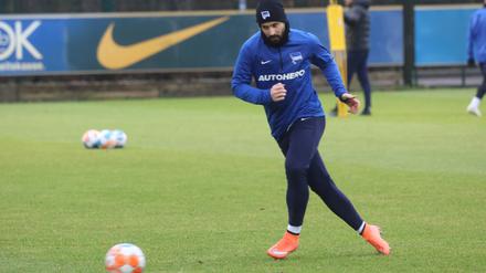 Allein in Berlin. Marvin Plattenhardt trainiert aktuell mit Herthas U 23.